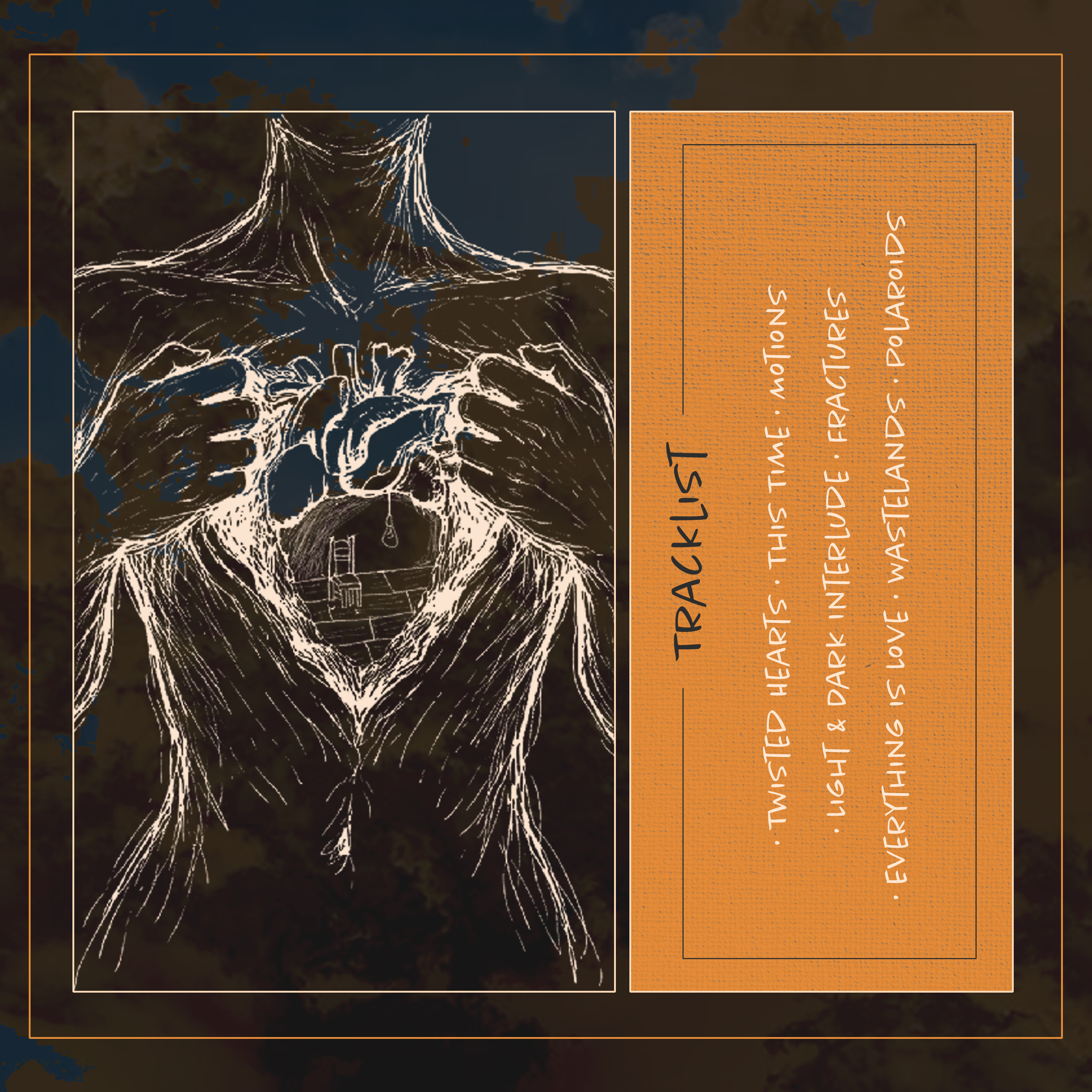 Wasted Hearts CD — Back